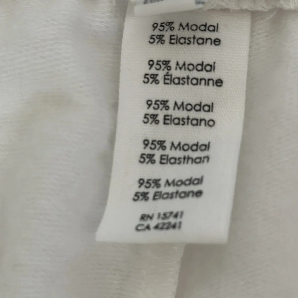 IVORY & BIRCH PJ Salvage Summer Eyelet Banded Pant large NWT